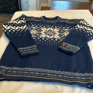 Dale of Norway 100% wool sweater SMALL